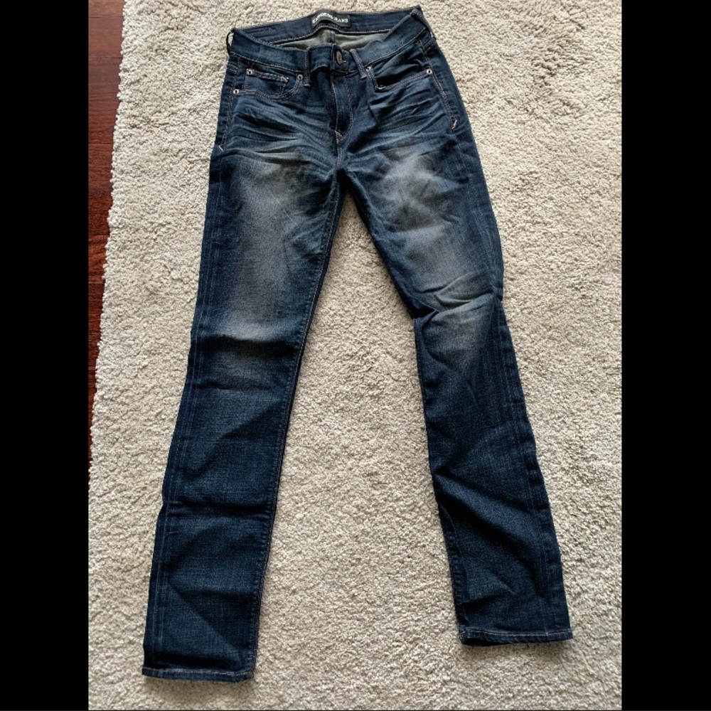 Express Washed Skinny Jeans Size 4R